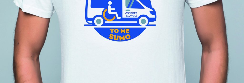 camiseta Furgoneta Solidaria Cocemfe modelo 1